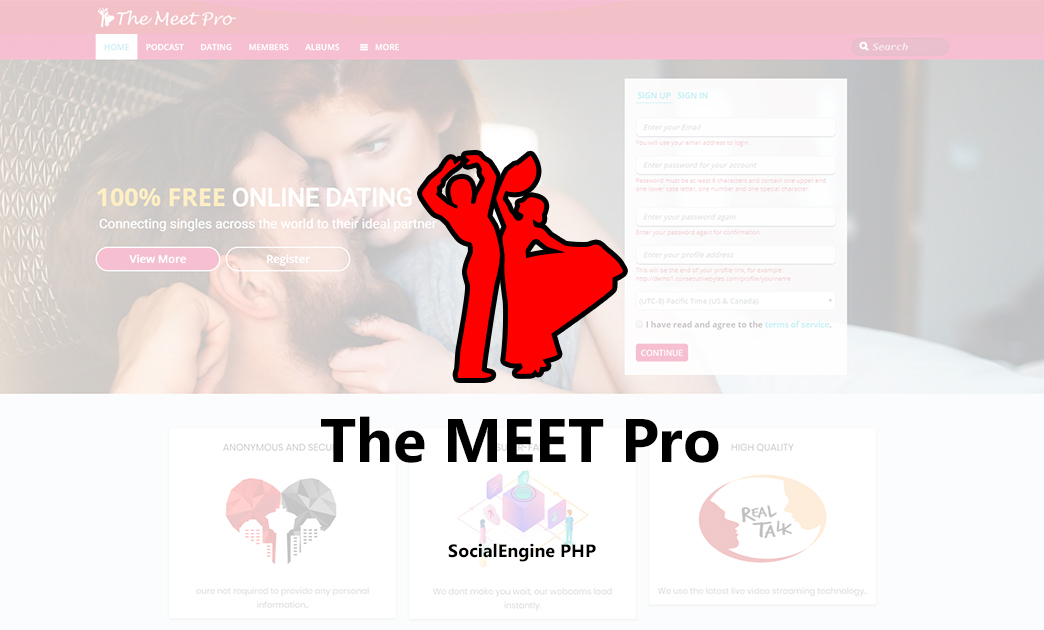 The Meet Pro - SocialEngine 5 Theme&nbsp&nbsp&nbsp&nbsp&nbsp